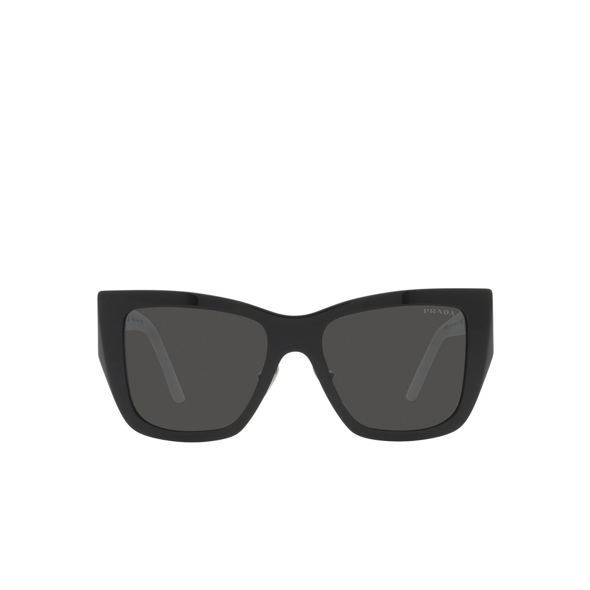 Prada PR 21YS Sunglasses 1AB5S0 Black - front view