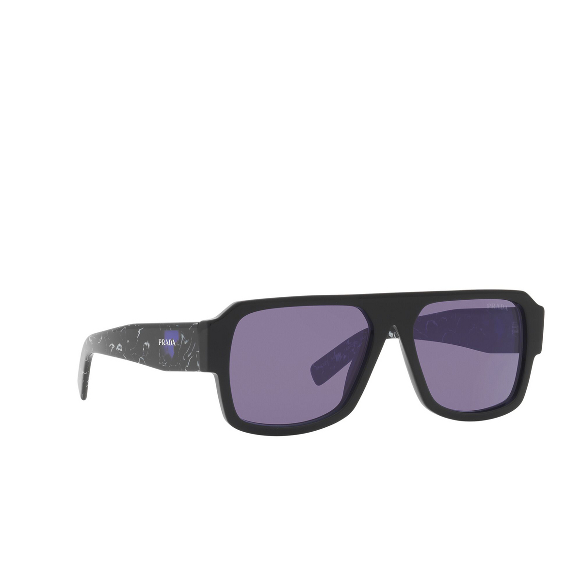 Prada® Aviator Sunglasses: PR 22YS color Black 1AB05Q - 2/3.