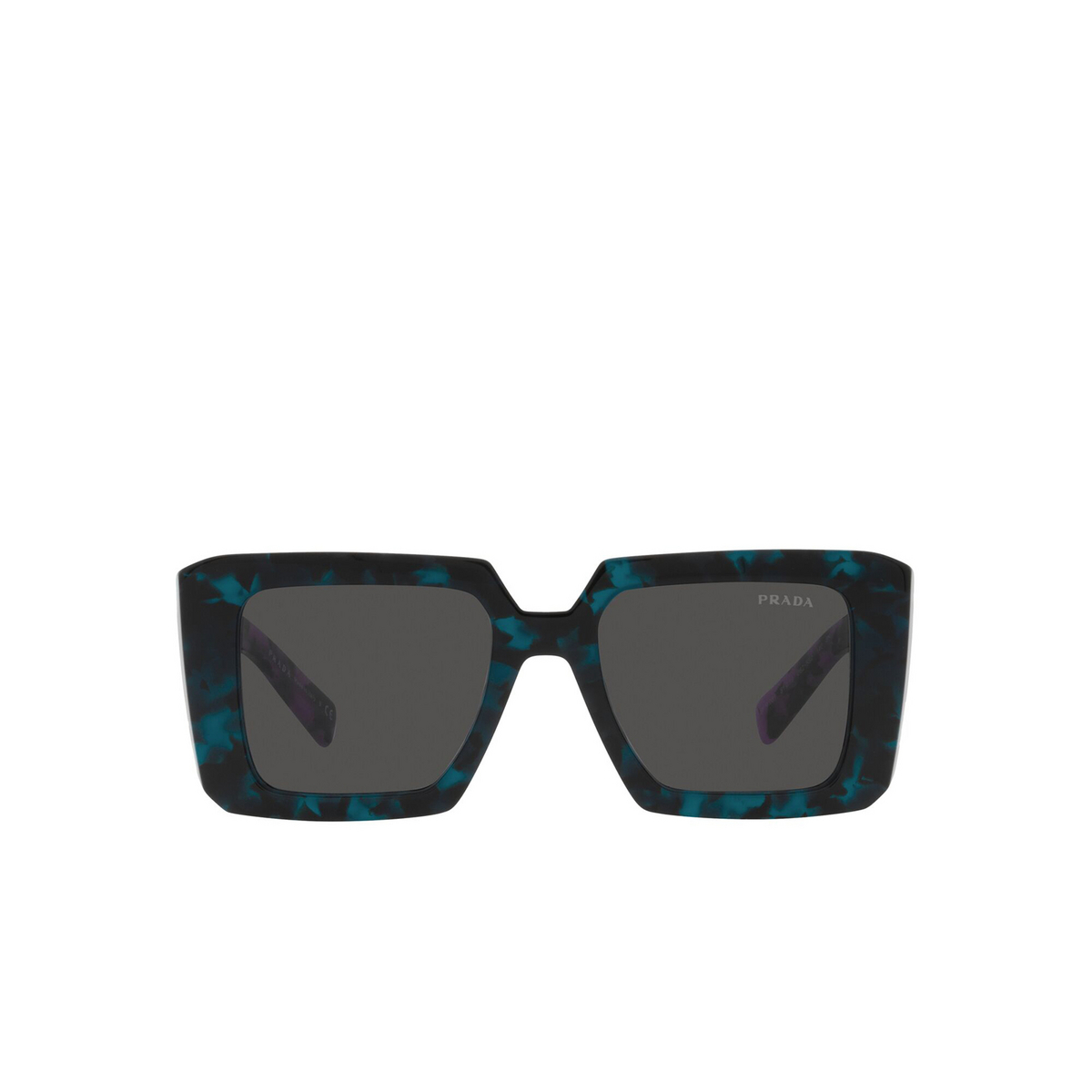 Prada PR 23YS Sunglasses 06Z5S0 Teal Tortoise - front view