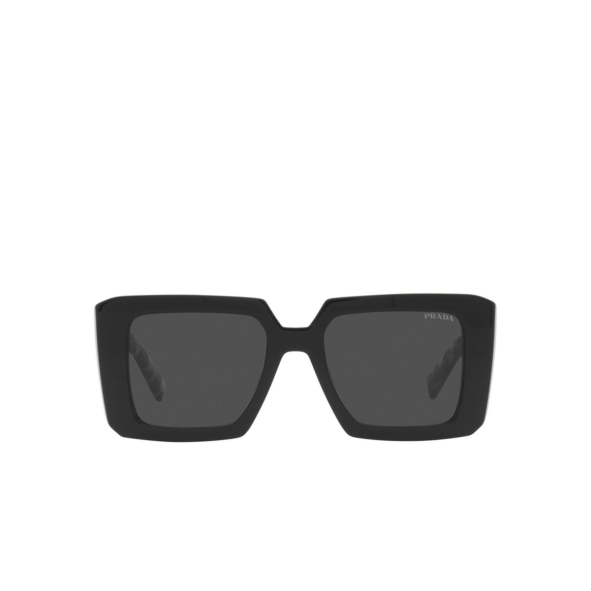 Prada PR 23YS Sunglasses 1AB5S0 Black - front view