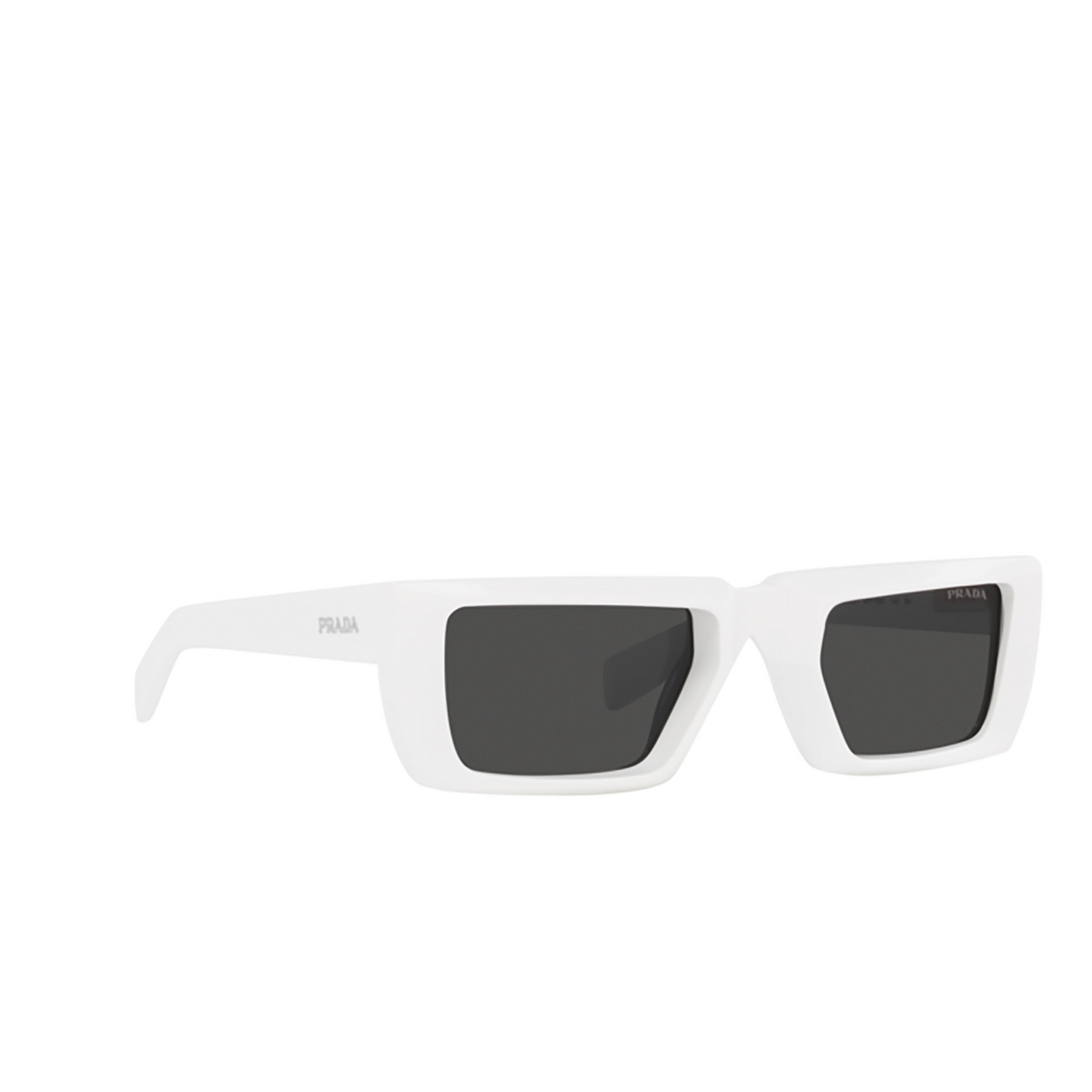 Prada PR 24YS Sunglasses 4615S0 White - three-quarters view