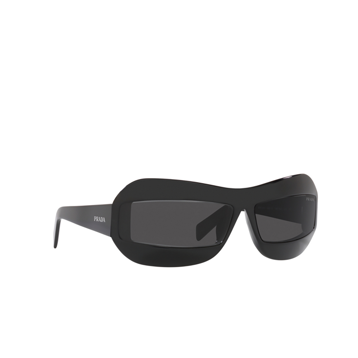 Prada PR 30YS Sunglasses 1AB5S0 Black - three-quarters view