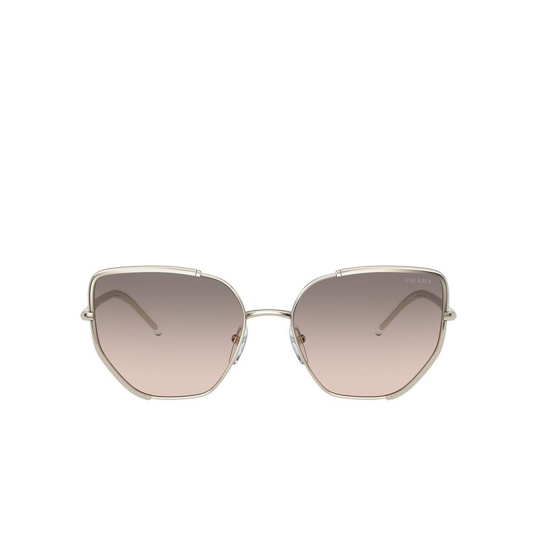Prada PR 50WS Sunglasses ZVN4K0 pale gold - 1/4