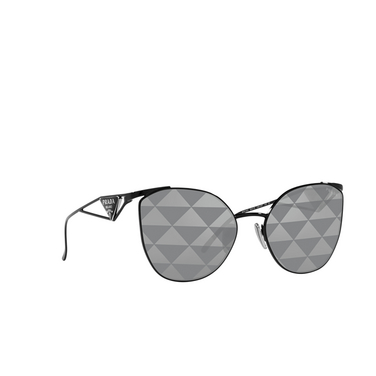 Prada PR 50ZS Sunglasses 1ab03t black - three-quarters view