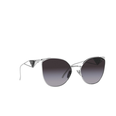 Prada PR 50ZS Sunglasses 1bc09s silver - three-quarters view