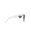 Prada PR 50ZS Sunglasses 1BC09S silver - product thumbnail 3/4
