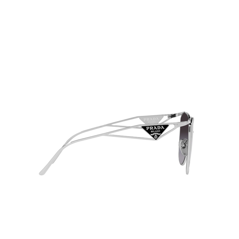 Prada PR 50ZS Sunglasses 1BC09S silver - 3/4