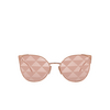 Prada PR 50ZS Sunglasses SVF05T pink gold - product thumbnail 1/4