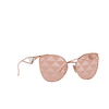 Prada PR 50ZS Sunglasses SVF05T pink gold - product thumbnail 2/4