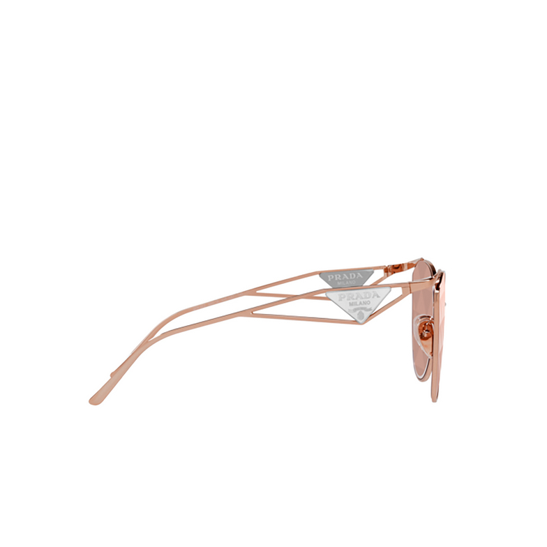 Prada PR 50ZS Sunglasses SVF05T pink gold - 3/4