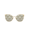Prada PR 50ZS Sunglasses ZVN04T pale gold - product thumbnail 1/4