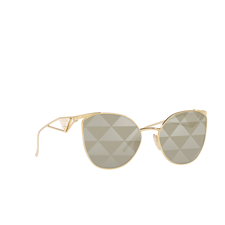 Prada PR 50ZS Sunglasses ZVN04T pale gold - 2/4