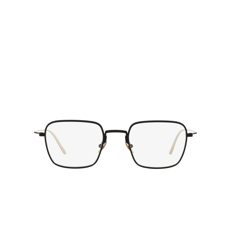 Prada PR 51YV Eyeglasses 04Q1O1 matte black - 1/4