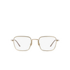 Prada PR 51YV Eyeglasses 06Q1O1 satin pale gold - product thumbnail 1/4