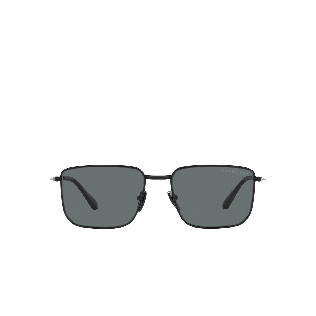 Prada PR 52YS Sunglasses 1AB5Z1 Black - front view