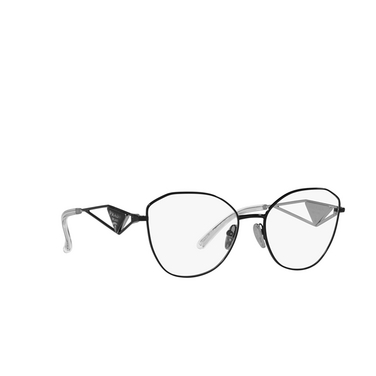 Prada PR 52ZV Eyeglasses 1ab1o1 black - three-quarters view