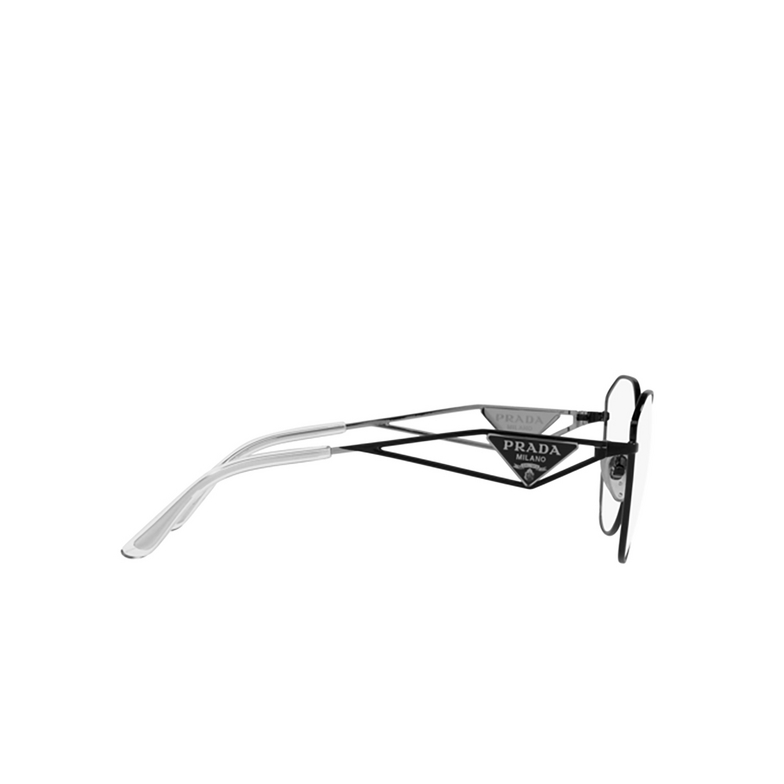 Prada PR 52ZV Eyeglasses 1AB1O1 black - 3/4