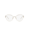Prada PR 52ZV Eyeglasses ZVN1O1 pale gold - product thumbnail 1/4