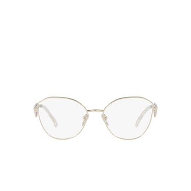 Prada PR 52ZV Eyeglasses zvn1o1 pale gold - front view