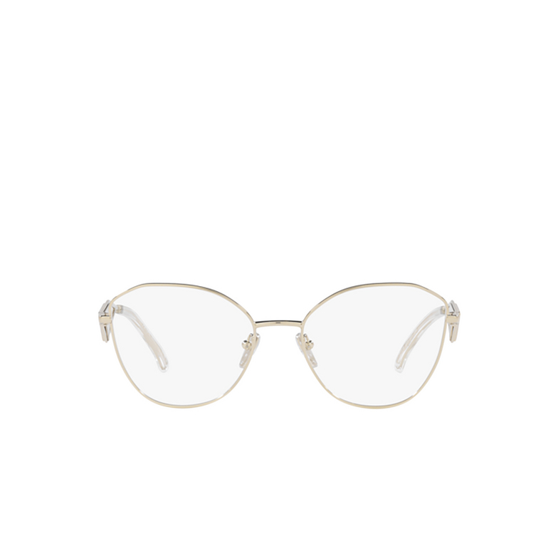 Prada PR 52ZV Eyeglasses ZVN1O1 pale gold - 1/4