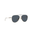 Prada PR 54ZS Sunglasses 17F09T silver / pale gold - product thumbnail 2/4