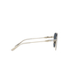 Prada PR 54ZS Sunglasses 17F09T silver / pale gold - product thumbnail 3/4