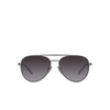 Prada PR 54ZS Sunglasses 1BC09S silver - product thumbnail 1/4