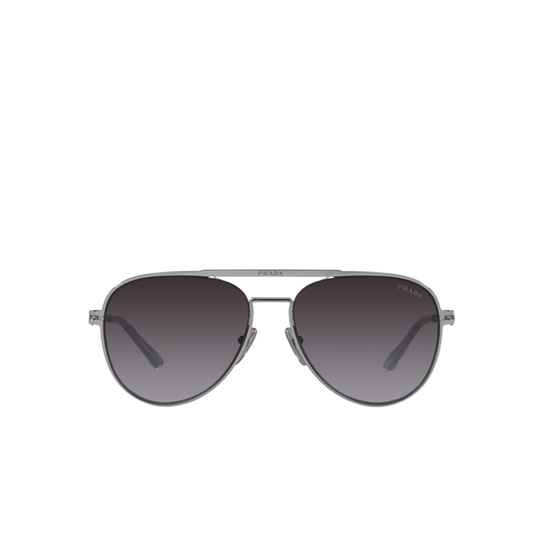 Gafas de sol Prada PR 54ZS 1BC09S silver - 1/4