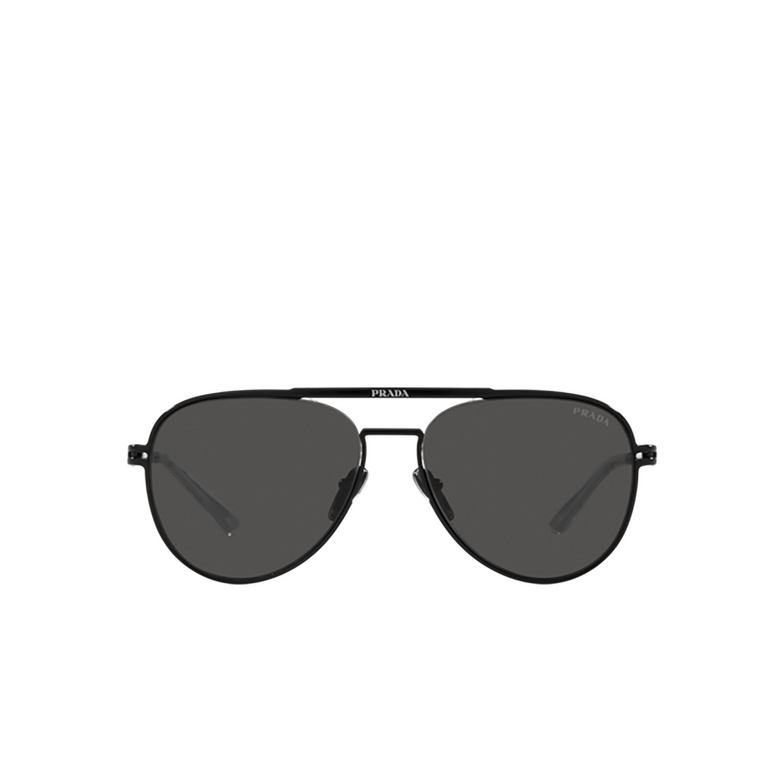 Prada PR 54ZS Sunglasses 1BO5S0 matte black - 1/4