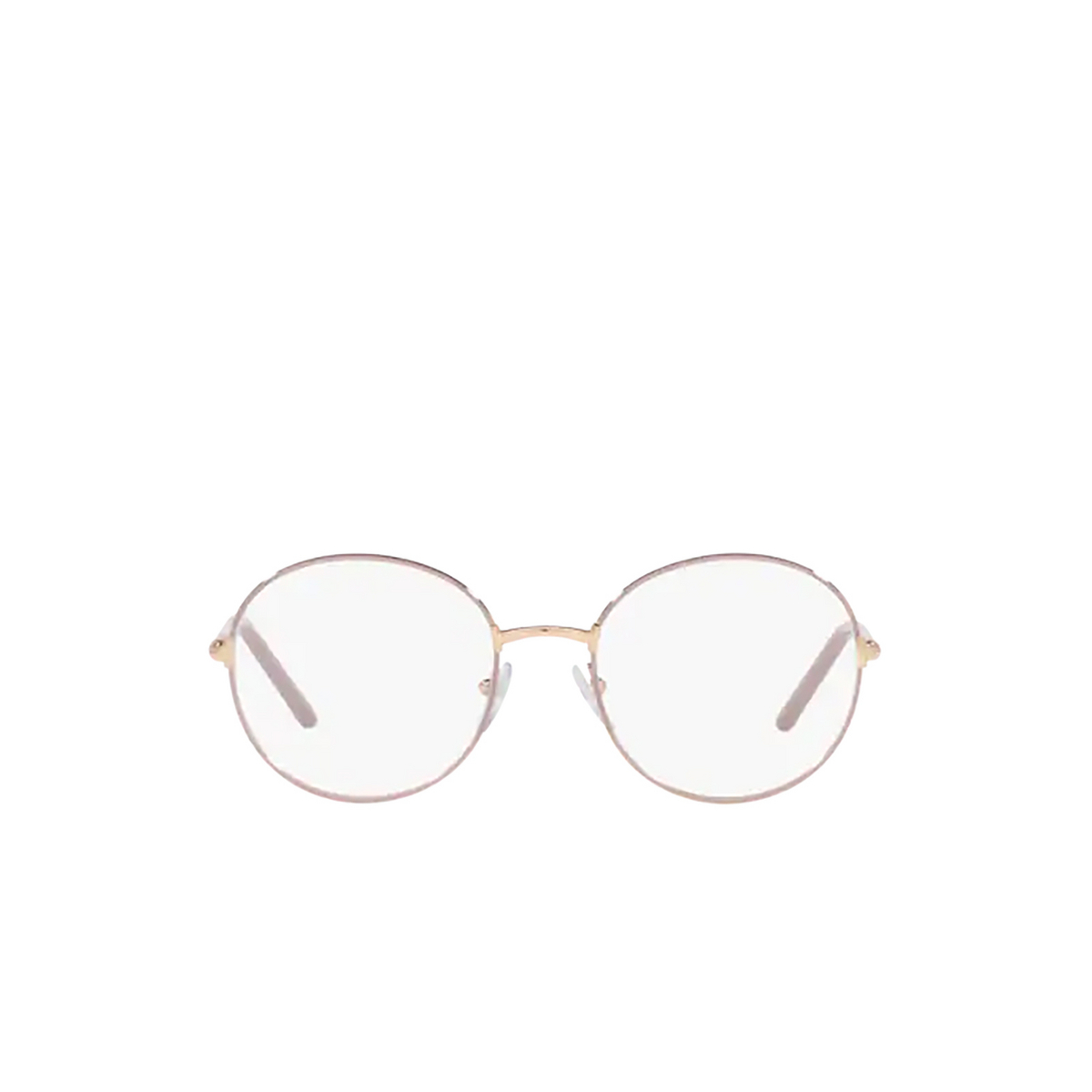 Prada PR 55WV Eyeglasses 18B1O1 Pink Gold / Alabaster - front view