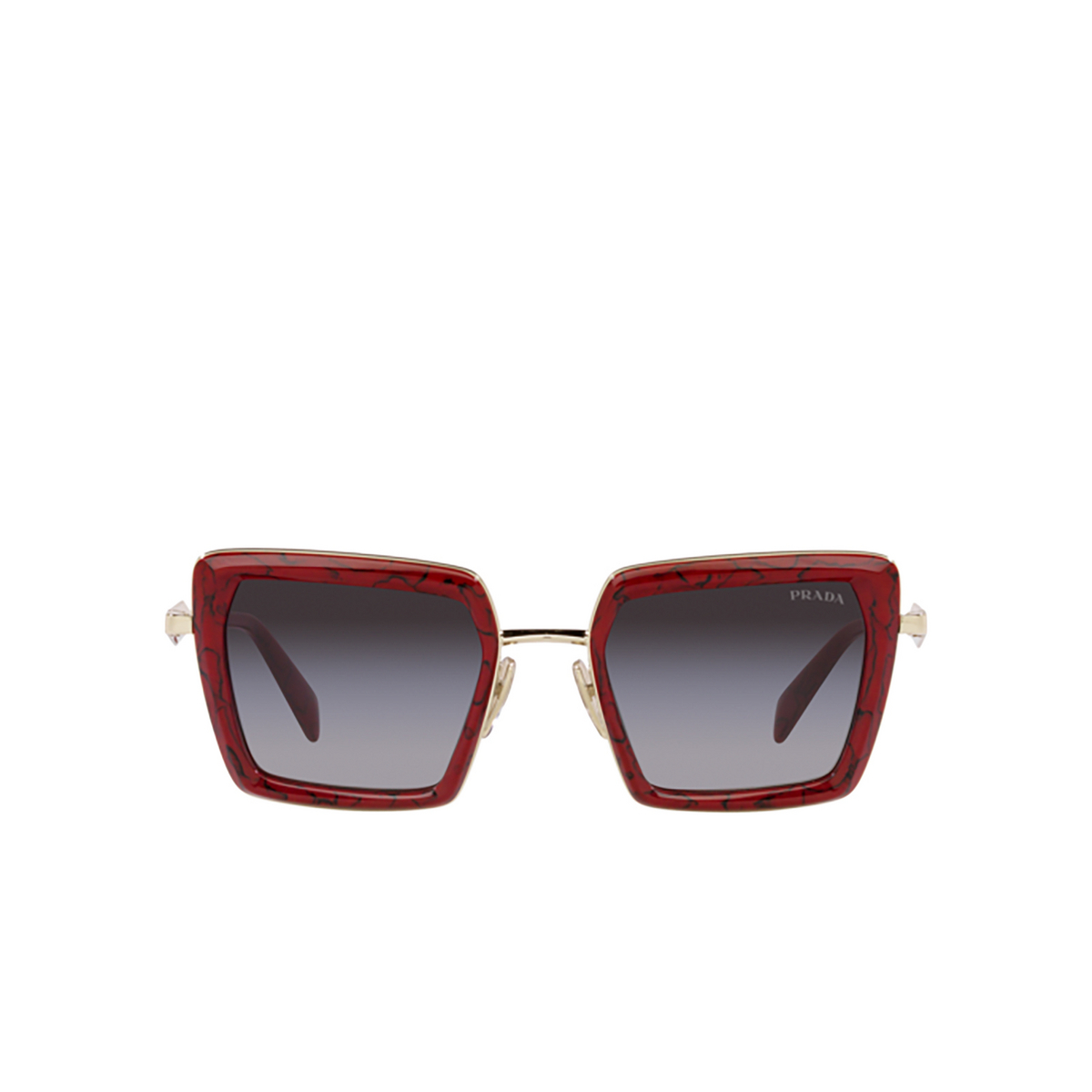 Prada PR 55ZS Sunglasses 15D09S Etruscan Marble - front view