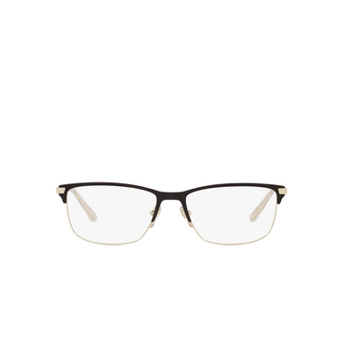 Prada PR 55ZV Eyeglasses 1bo1o1 matte black - front view