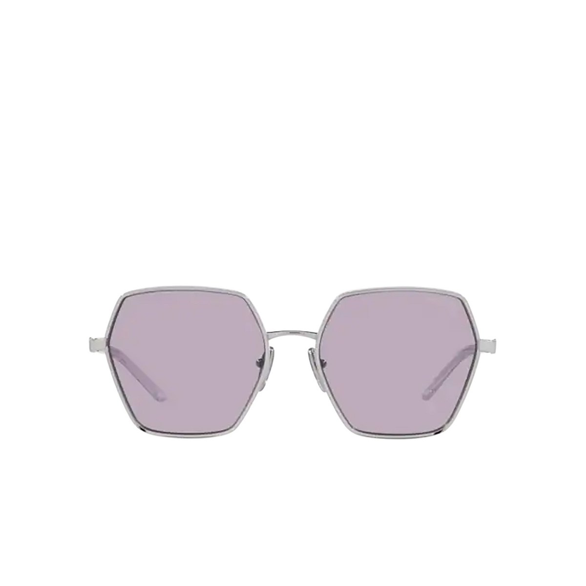 Prada PR 56YS Sunglasses 1BC09M Silver - front view