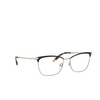 Prada PR 57WV Eyeglasses AAV1O1 black / pale gold - product thumbnail 2/4