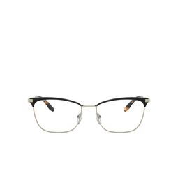 Prada® Irregular Eyeglasses: PR 57WV color Black / Pale Gold AAV1O1.