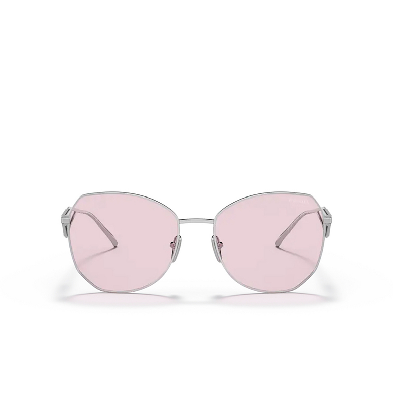 Prada PR 57YS Sunglasses 1BC06R silver - 1/4