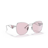 Prada PR 57YS Sunglasses 1BC06R silver - product thumbnail 2/4