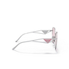 Prada PR 57YS Sunglasses 1BC06R silver - product thumbnail 3/4