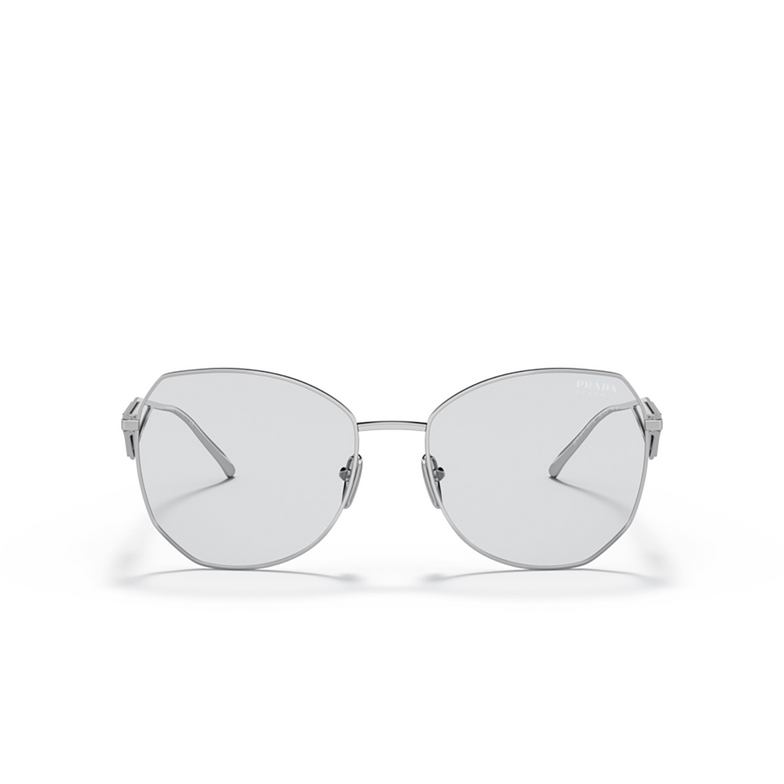 Prada PR 57YS Sunglasses 1BC07D silver - 1/4