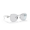 Prada PR 57YS Sunglasses 1BC07D silver - product thumbnail 2/4