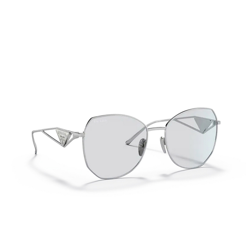 Prada PR 57YS Sunglasses 1BC07D silver - 2/4