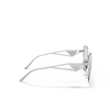 Prada PR 57YS Sunglasses 1BC07D silver - product thumbnail 3/4