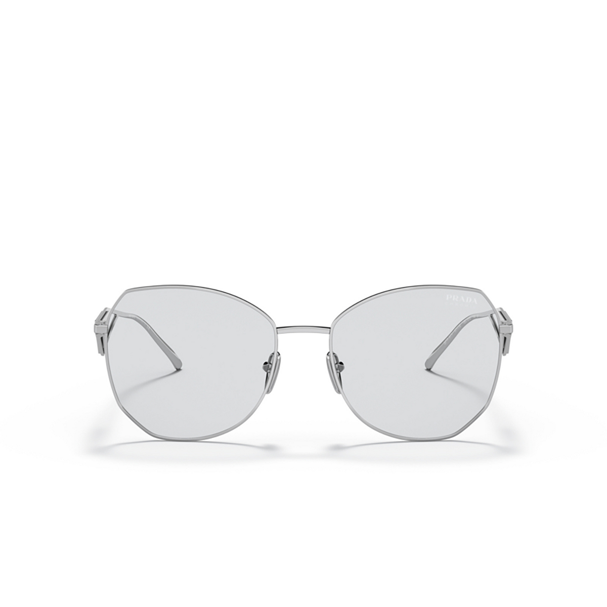 Prada PR 57YS Sunglasses 1BC07D Silver - front view