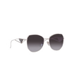 Prada PR 57YS Sunglasses 1BC5D1 silver - product thumbnail 2/4