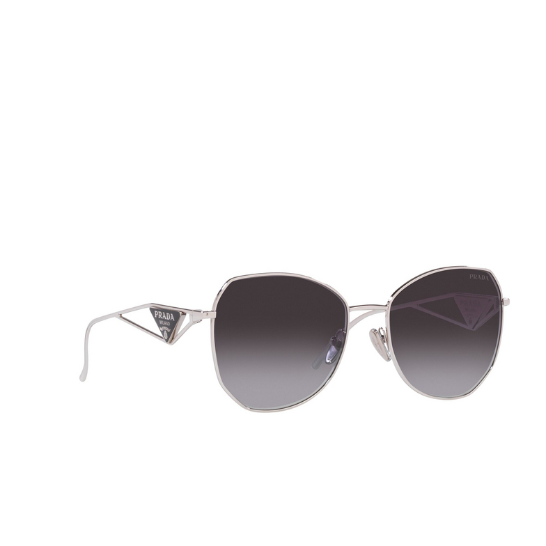 Prada PR 57YS Sunglasses 1BC5D1 silver - 2/4