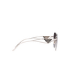 Prada PR 57YS Sunglasses 1BC5D1 silver - product thumbnail 3/4
