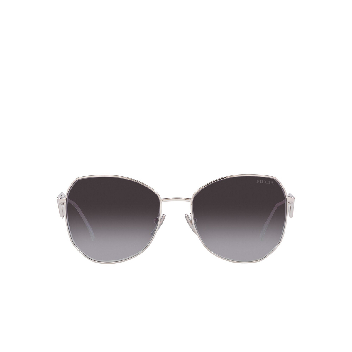 Prada PR 57YS Sunglasses 1BC5D1 Silver - front view