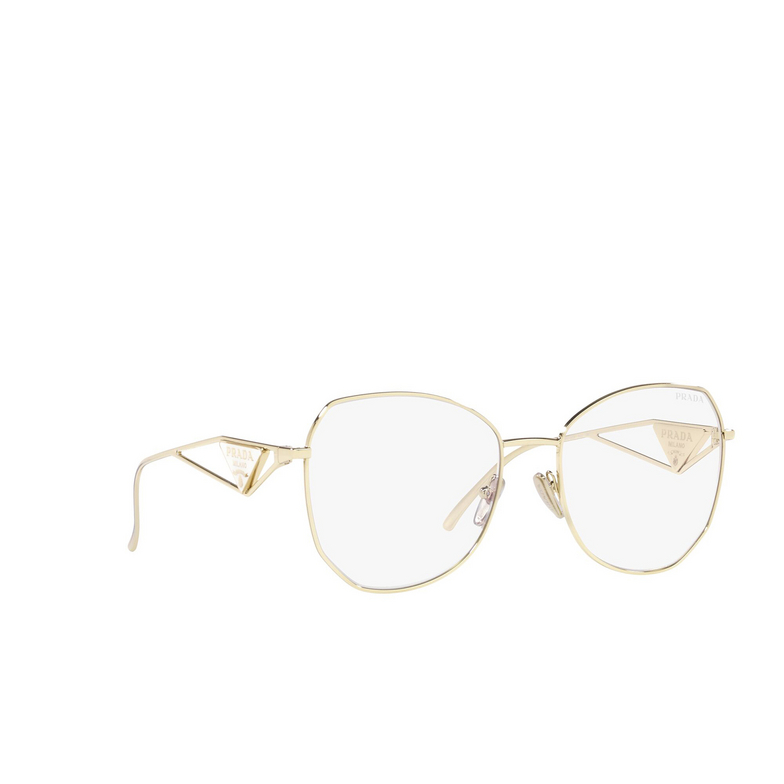 Prada PR 57YS Sunglasses ZVN08N pale gold - 2/4