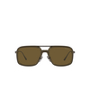 Prada PR 57ZS Sunglasses 18F01T loden - product thumbnail 1/4