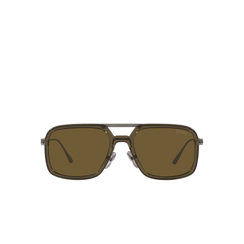 Prada PR 57ZS Sunglasses 18F01T loden - 1/4